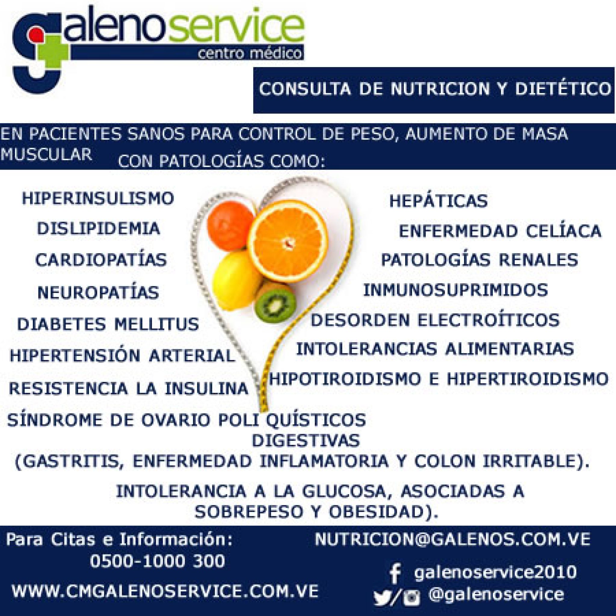 Galenos Service 2010 Ca Unidad De Nutrición Y Dietética 6716